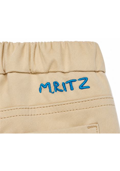Pantaloni con vita elasticizzata MANUEL RITZ | MR4514BEIGE